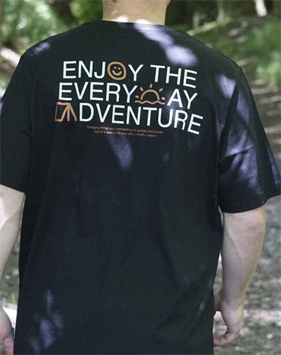 Elsk - Enjoy BP Mens Relaxed T-shirt - Black